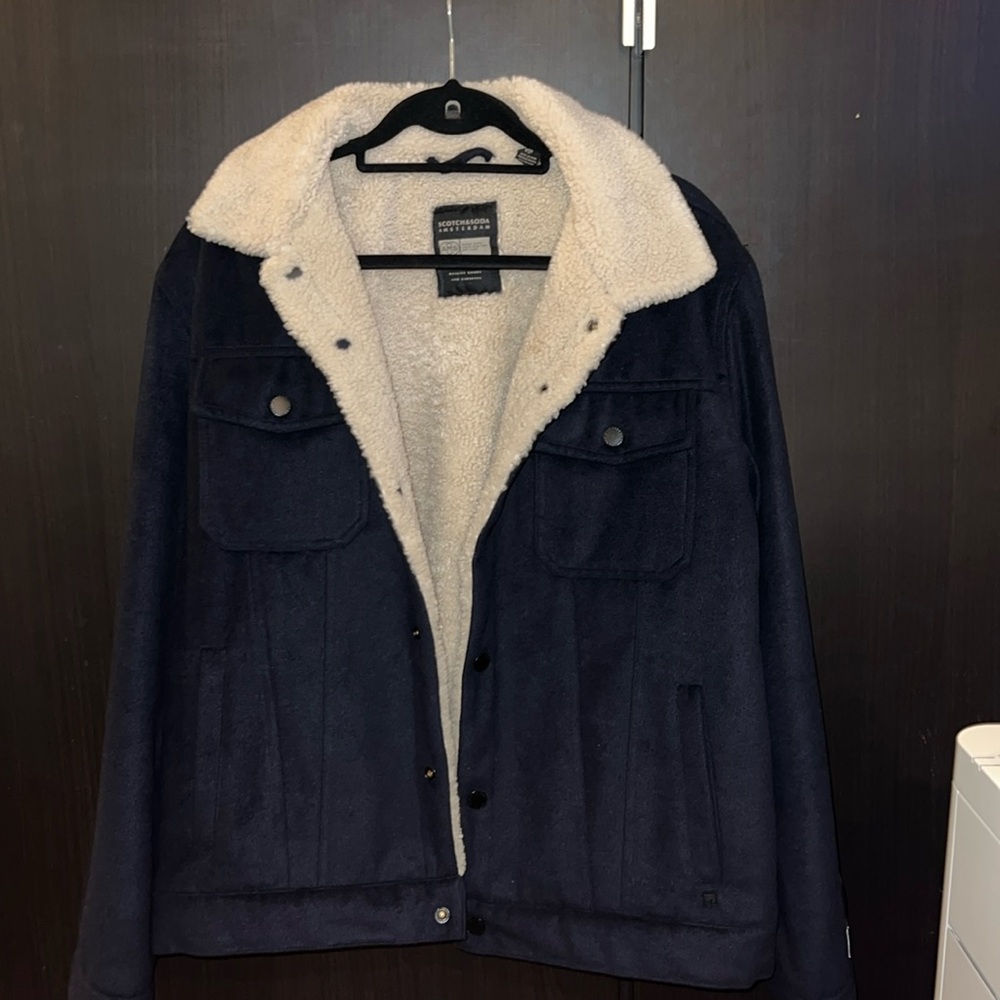 Scotch & Soda Navy Blue Jacket